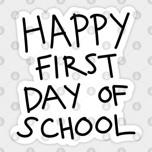 Happy First Day of School Sticker by ShopBuzz